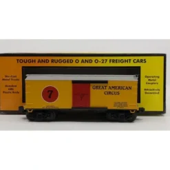 MTH 30-74731 O Gauge Circus 19th Century 34' Boxcar - Your Source for Gaming Essentials* Trains