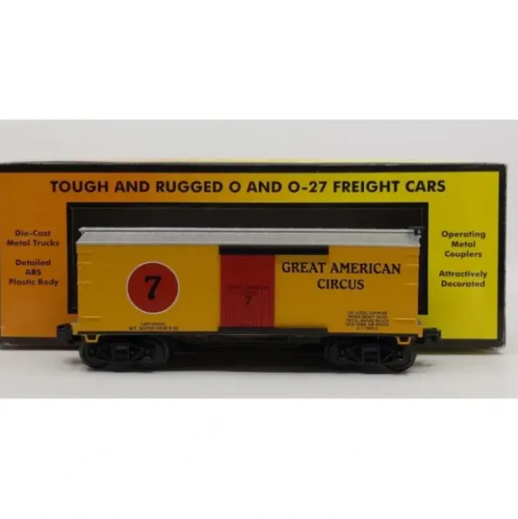 MTH 30-74731 O Gauge Circus 19th Century 34' Boxcar - Your Source for Gaming Essentials* Trains