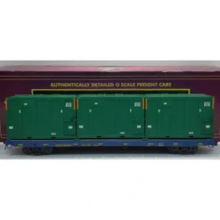 MTH 20-98887 O Gauge CSX 60' Flat Car #600037 w/ Trash Containers - Your Source for Gaming Essentials* Trains