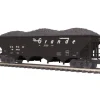 MTH 20-97783 O Gauge D&RGW 4-Bay Hopper #16242 w/ Coal Load - Your Source for Gaming Essentials* Trains