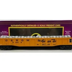 MTH 20-98813 O Gauge D&RGW Gondola #56318 with Coiled Wire Load - Your Source for Gaming Essentials* Trains