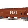 MTH 20-97770 O Gauge DT&I 3-Bay Centerflow Hopper #10385 - Your Source for Gaming Essentials* Trains