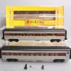 MTH 30-6742 O Gauge Erie Lackawanna 60' Streamlined Sleeper/Diner 2-Car Set EX/Box - Your Source for Gaming Essentials* Trains