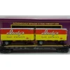 MTH 20-98835 O Gauge Flat Car w/2 Pup Trailers #932 - Your Source for Gaming Essentials* Trains