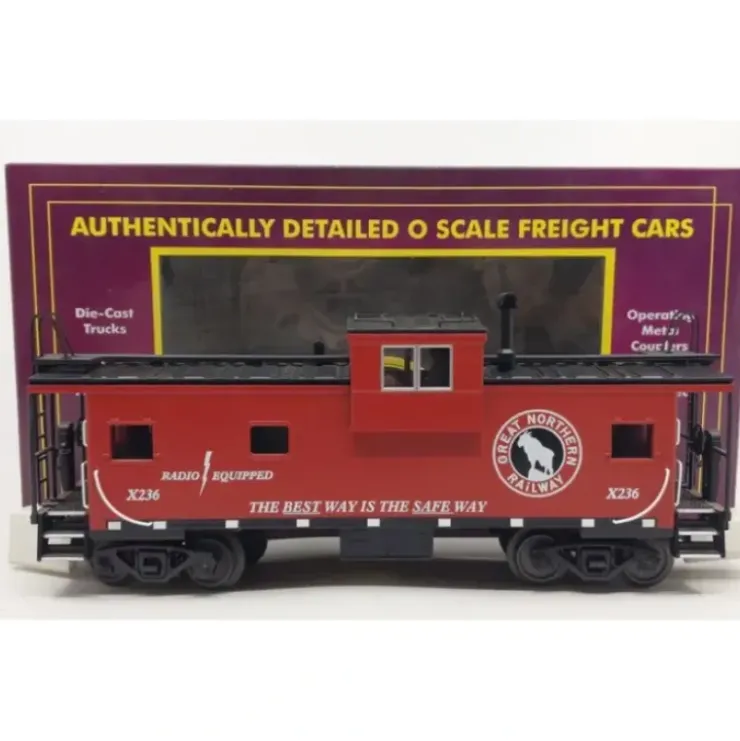 MTH 20-91584 O Gauge Great Northern Extended Vision Caboose #236 LN/Box - Your Source for Gaming Essentials* Trains