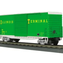 MTH 30-74734 O Gauge Illinois Terminal 40' High Cube Box Car #473072 - Your Source for Gaming Essentials* Trains