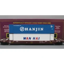 MTH 20-95107 O Gauge Iowa Interstate Husky Stack Car #55018 - Your Source for Gaming Essentials* Trains