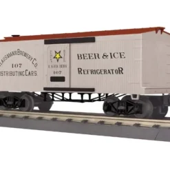 MTH 30-74580 O Gauge Klausman Brewing 19th Century 34' Box Car #107 - Your Source for Gaming Essentials* Trains