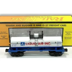 MTH 30-73390 O Gauge Liquid Air Smoking Tank Car - Your Source for Gaming Essentials* Trains