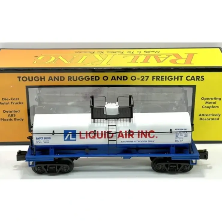 MTH 30-73390 O Gauge Liquid Air Smoking Tank Car - Your Source for Gaming Essentials* Trains