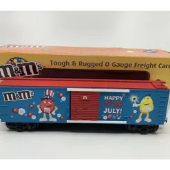 MTH 30-74540 O Gauge M&M'S 4th of July Box Car - Your Source for Gaming Essentials* Trains