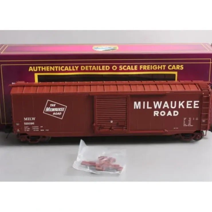 MTH 20-93560 O Gauge Milwaukee Rd. 50' Ps-1 Boxcar #52036 w/Youngstown Door - Your Source for Gaming Essentials* Trains