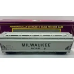 MTH 20-97768 O Gauge Milwaukee Road 3-Bay Centerflow Hopper Car #99995 - Your Source for Gaming Essentials* Trains