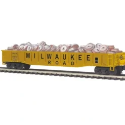 MTH 20-98827 O Gauge Milwaukee Road Gondola w/Wheel Scrap Load #81546 - Your Source for Gaming Essentials