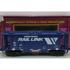 MTH 20-97298 O Gauge Montana Rail Link PS-2 Covered Hopper #100423 - Your Source for Gaming Essentials* Trains
