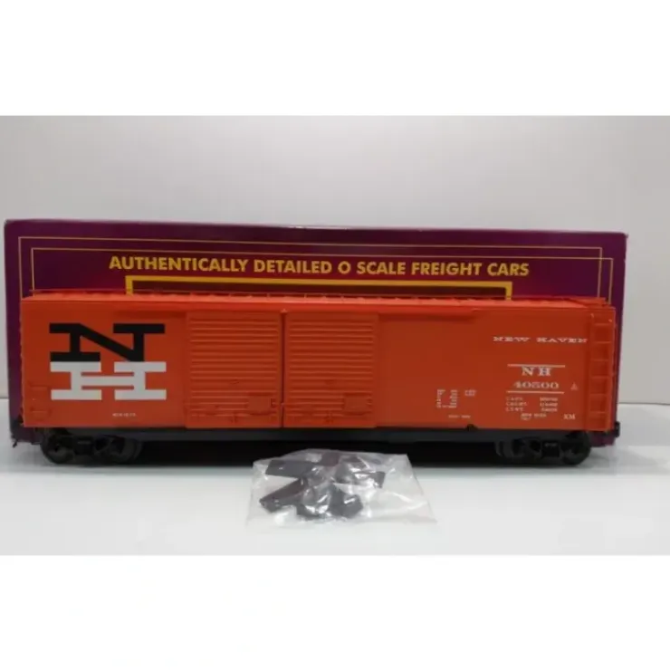 MTH 20-93601 O Gauge New Haven 50' PS-1 Double Door Boxcar #40500 - Your Source for Gaming Essentials* Trains