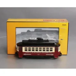 MTH 30-5143 O Gauge Philadelphia Suburban Transit Bump-n-Go Trolley #80 - Your Source for Gaming Essentials* Trains