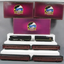 MTH 20-3519-1 O Gauge PRR T-1 Fleet of Modernism Steam Passenger Train Set - Your Source for Gaming Essentials* Trains