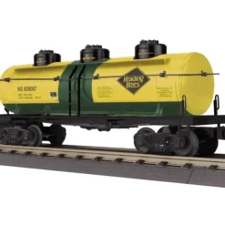 MTH 30-73440 O Gauge Reading 3-Dome Tank Car - Your Source for Gaming Essentials* Trains