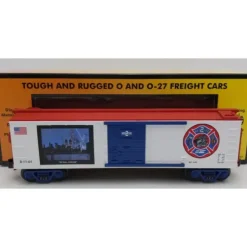 MTH 30-74087 O Gauge Rescue 2 - NY Skyline Boxcar NIB - Your Source for Gaming Essentials* Trains