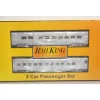 MTH 30-67704 O Gauge Santa Fe 2-Car 60' Streamlined Sleeper/Diner Passenger Set - Your Source for Gaming Essentials* Trains