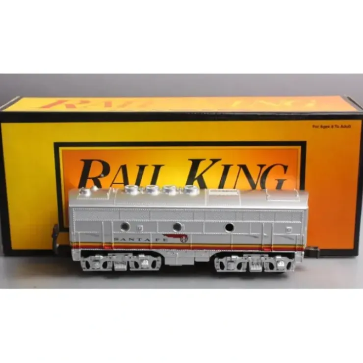 MTH 30-2133 O Gauge Santa Fe F3 B-Unit Non-Powered Diesel Engine LN/Box - Your Source for Gaming Essentials* Trains