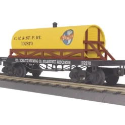 MTH 30-73252 O Gauge Schlitz Brewing 19th Century Wooden Tank Car - Your Source for Gaming Essentials* Trains