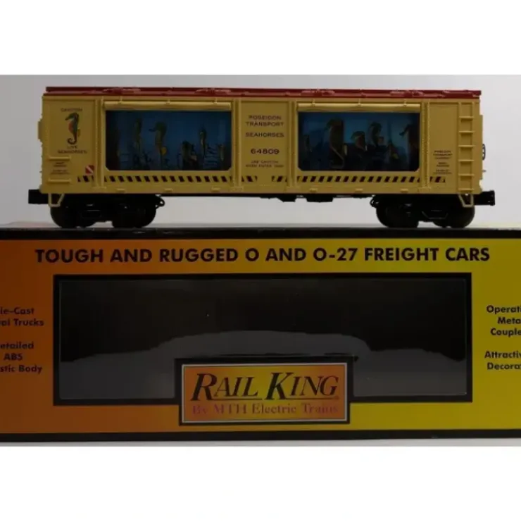 MTH 30-79353 O Gauge Seahorse Transport Operating Action Car - Your Source for Gaming Essentials* Trains