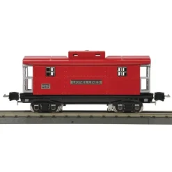 MTH 11-70046 O Gauge Tinplate #2817 Red Caboose w/Nickel - Your Source for Gaming Essentials* Trains