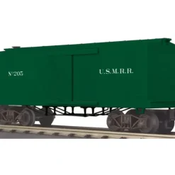 MTH 30-74667 O Gauge US Military Railroad 19th Century 34' Boxcar #205 - Your Source for Gaming Essentials* Trains