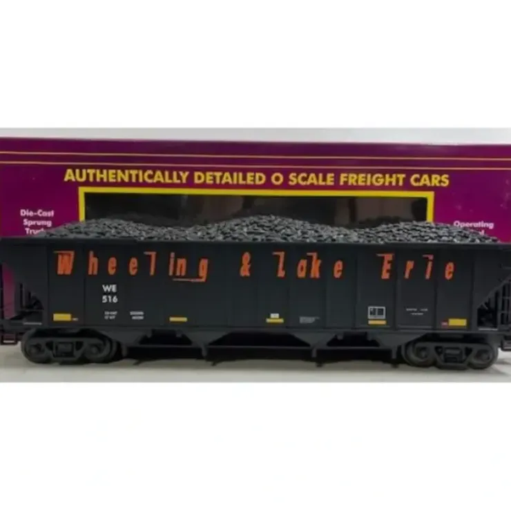 MTH 20-97805 O Gauge Wheeling & Lake Erie 4-Bay Hopper Car #516 - Your Source for Gaming Essentials