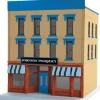 MTH 30-90443 O Johnson Pharmacy 3-Story City Building 1 - Your Source for Gaming Essentials* Trains
