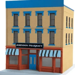 MTH 30-90443 O Johnson Pharmacy 3-Story City Building 1 - Your Source for Gaming Essentials* Trains