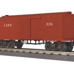 MTH 30-74790 O Long Island 34' Box Car (19th Century) Car No. 326 - Your Source for Gaming Essentials* Trains