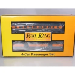 MTH 30-69200 O Long Island RailKing 60' Madison Passenger Car Set (Set of 4) - Your Source for Gaming Essentials* Trains