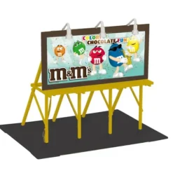 MTH 30-90457 O M&Ms Lighted Billboard - Your Source for Gaming Essentials* Trains