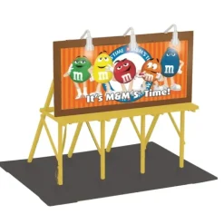 MTH 30-90480 O M&Ms Lighted Billboard - Your Source for Gaming Essentials* Trains