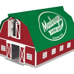 MTH 30-90497 O Marburger Dairy Barn with Light - Your Source for Gaming Essentials* Trains