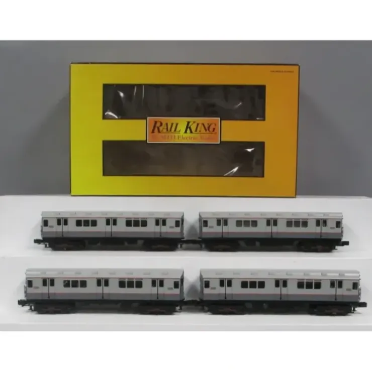 MTH 30-2373-1 O Metropolitan Trans. Authority R-12 Subway Set w/PS 2 (Set of 4) LN/Box - Your Source for Gaming Essentials* Trains