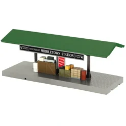 MTH 30-9184 O Middletown Station Operating Freight Platform - Your Source for Gaming Essentials* Trains