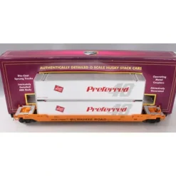 MTH 20-95117 O Milwuakee Road Husky Stack Car #570603 - Your Source for Gaming Essentials* Trains