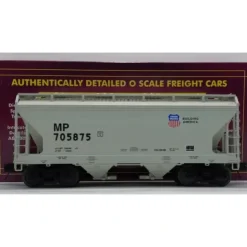 MTH 20-97827 O Missouri Pacific 2-Bay Centerflow Hopper Car #705853 - Your Source for Gaming Essentials* Trains