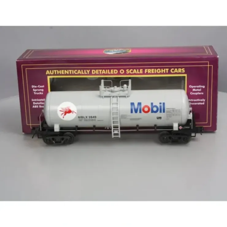 MTH 20-96226 O Mobil Single Dome Tank Car #2849 - Your Source for Gaming Essentials* Trains
