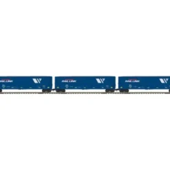 MTH 20-92026 O Montana Rail Link Wood Chip Hopper Car Set (Set of 3) - Your Source for Gaming Essentials* Trains
