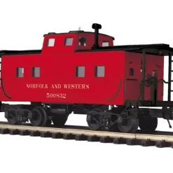 MTH 20-91428 O N&W Center Cupola Steel Caboose - Your Source for Gaming Essentials* Trains