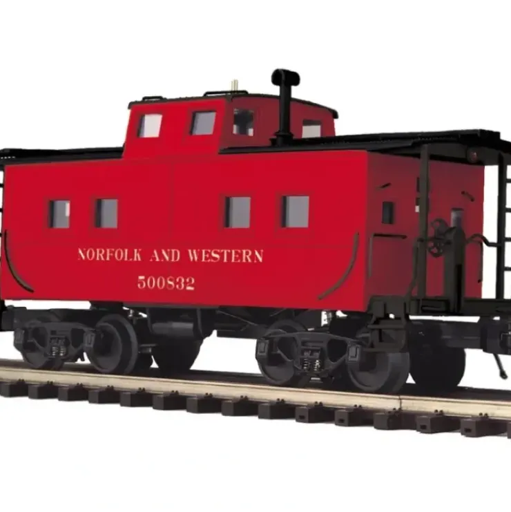 MTH 20-91428 O N&W Center Cupola Steel Caboose - Your Source for Gaming Essentials* Trains