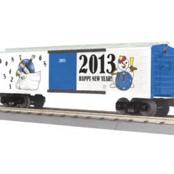 MTH 30-74694 O New Years 2013 Box Car - Your Source for Gaming Essentials* Trains