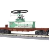 MTH 30-79456 O New York Central Flat Car with Operating Helicopter #753015 - Your Source for Gaming Essentials* Trains