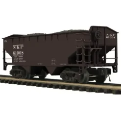 MTH 20-97756 O Nickel Plate Road Premier 2-Bay Offset Hopper Car (Set of 2) - Your Source for Gaming Essentials* Trains