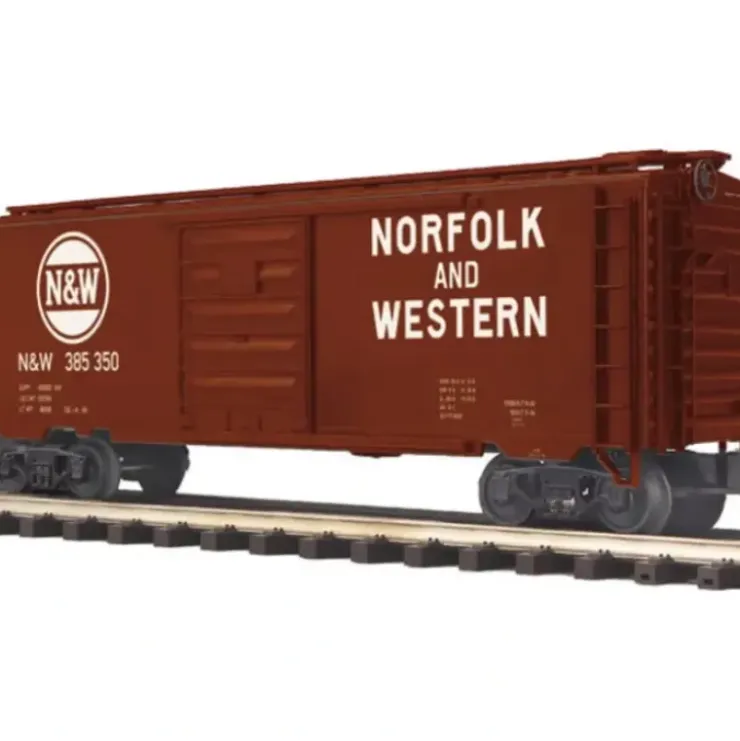 MTH 20-93606 O Norfolk & Western 40' Boxcar #385350 - Your Source for Gaming Essentials* Trains